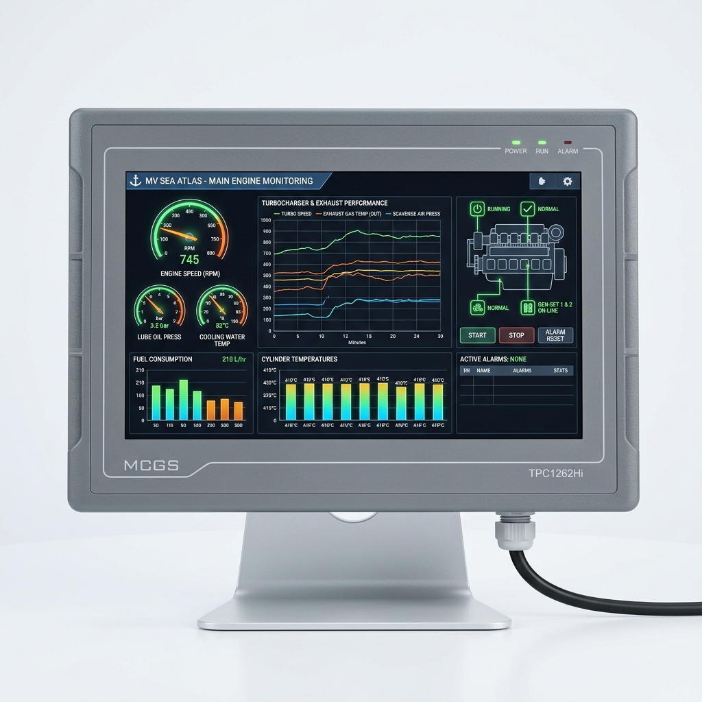 MCGS HMI Touchscreen Panel