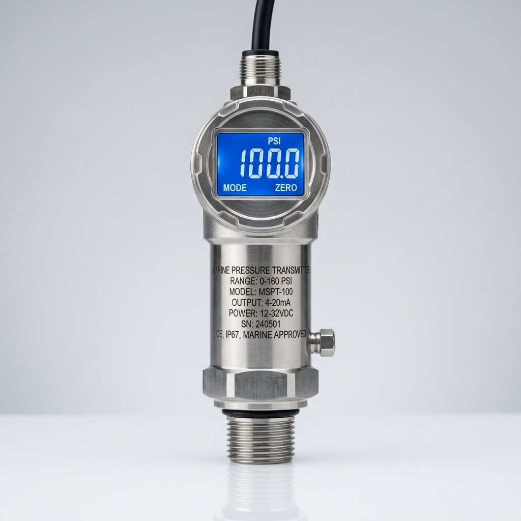 Marine Pressure Sensor Transmitter
