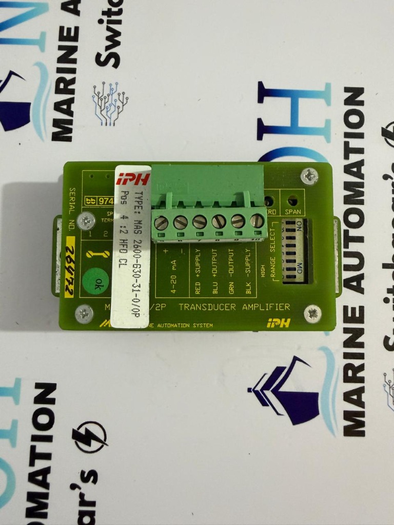 IPH MAS 2600 Transducer Amplifier
